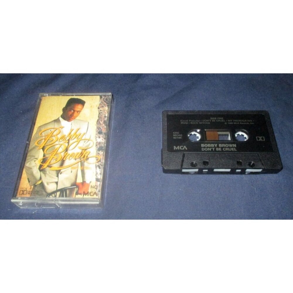 Bobbie Brown - Don't Be Cruel on cassette (MCA Records Canada, 1988)